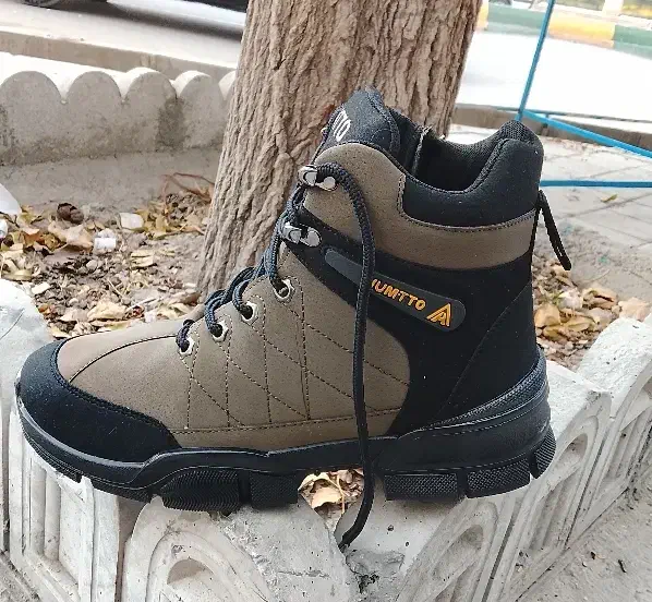 پوتین چرم زیره ضخیم|کیف، کفش، کمربند|کامیاران, |دیوار