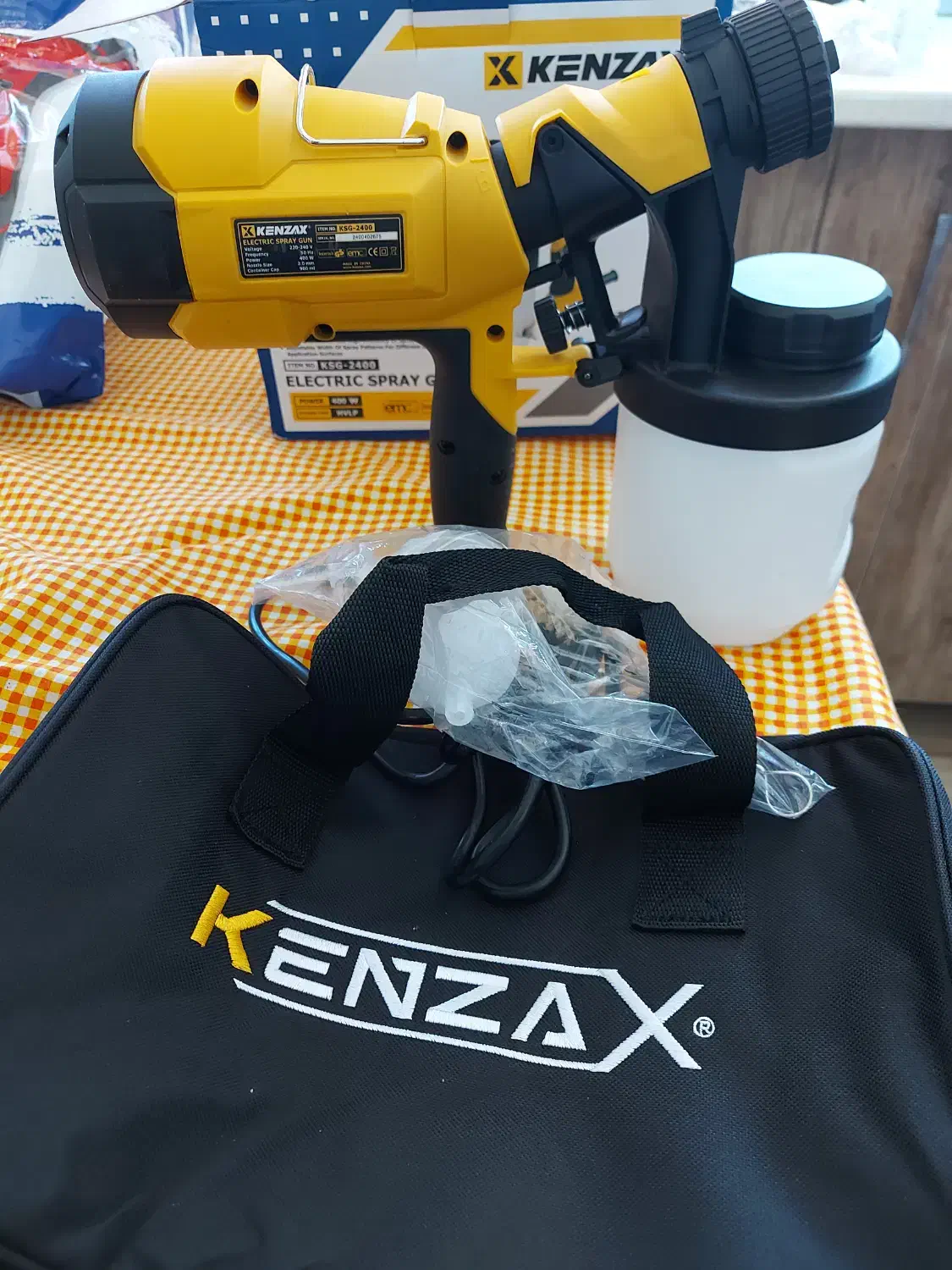 پیستوله برقی کنزاکس ۴۰۰ وات- KENZAX 2400|ابزارآلات|گناباد, |دیوار