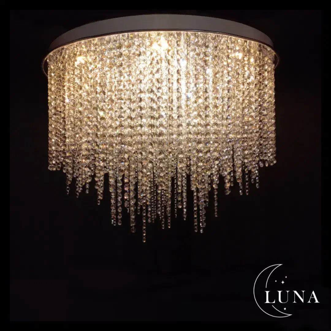 لوستر مدل فروزان سایز ۶۰|لوستر و چراغ آویز|آمل, |دیوار