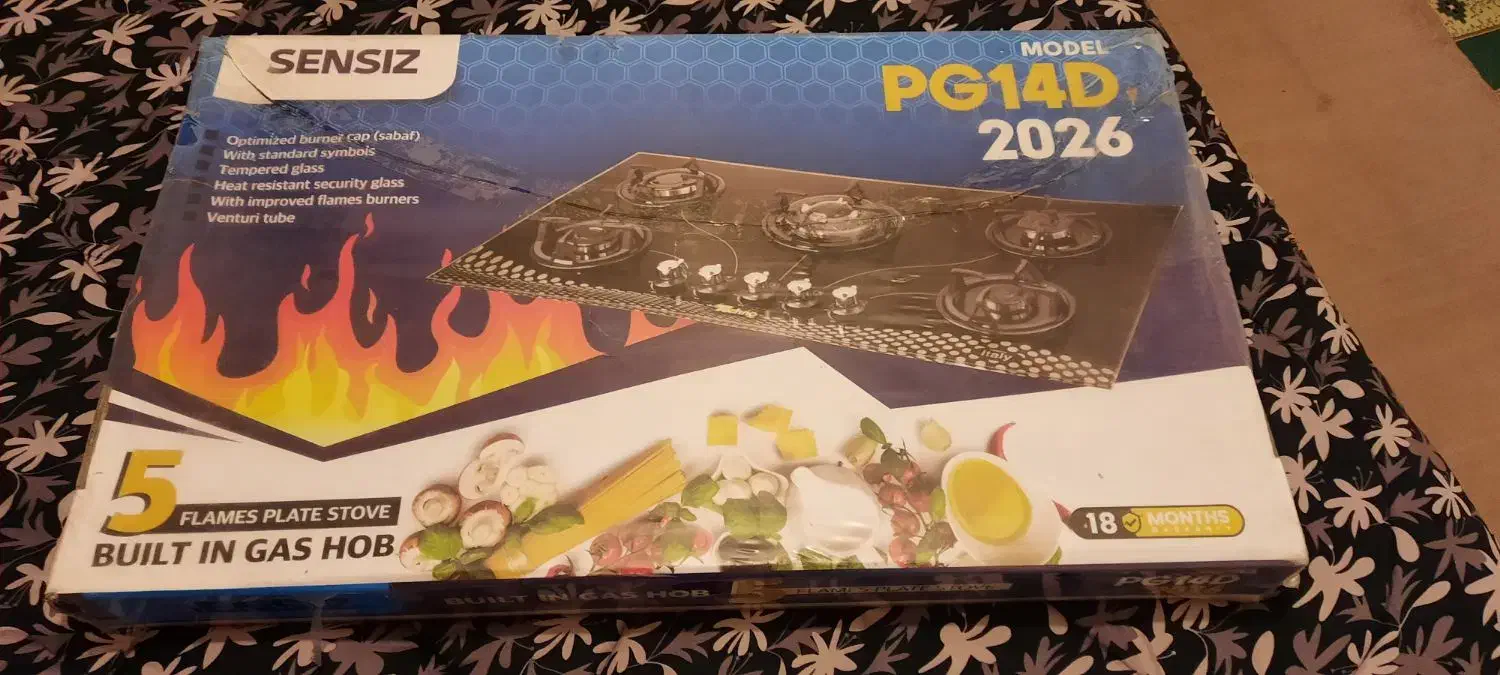 گاز صفحه ای خارجی|اجاق گاز و لوازم برقی پخت‌وپز|بروجرد, |دیوار