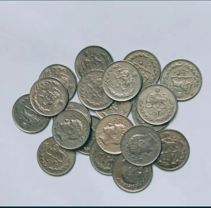 110 سکه...|کلکسیون سکه، تمبر، اسکناس|بابل, |دیوار