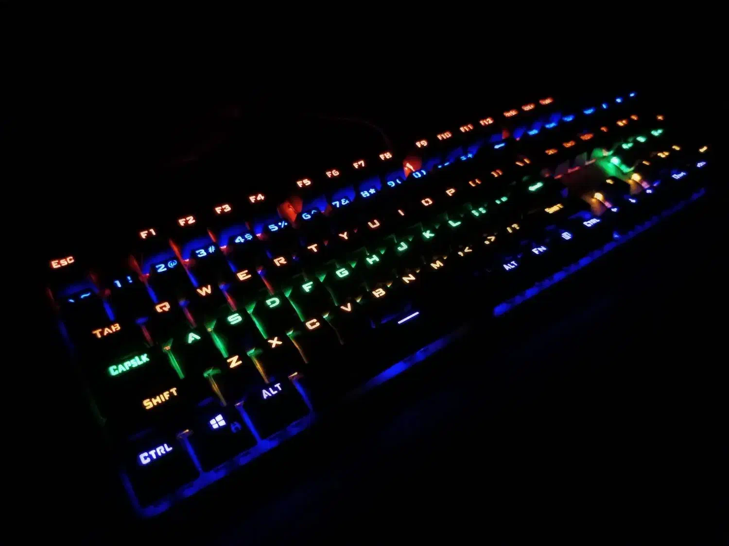 کیبورد گیمینگ مدل k208 ردراگون|قطعات و لوازم جانبی رایانه|گنبد کاووس, |دیوار