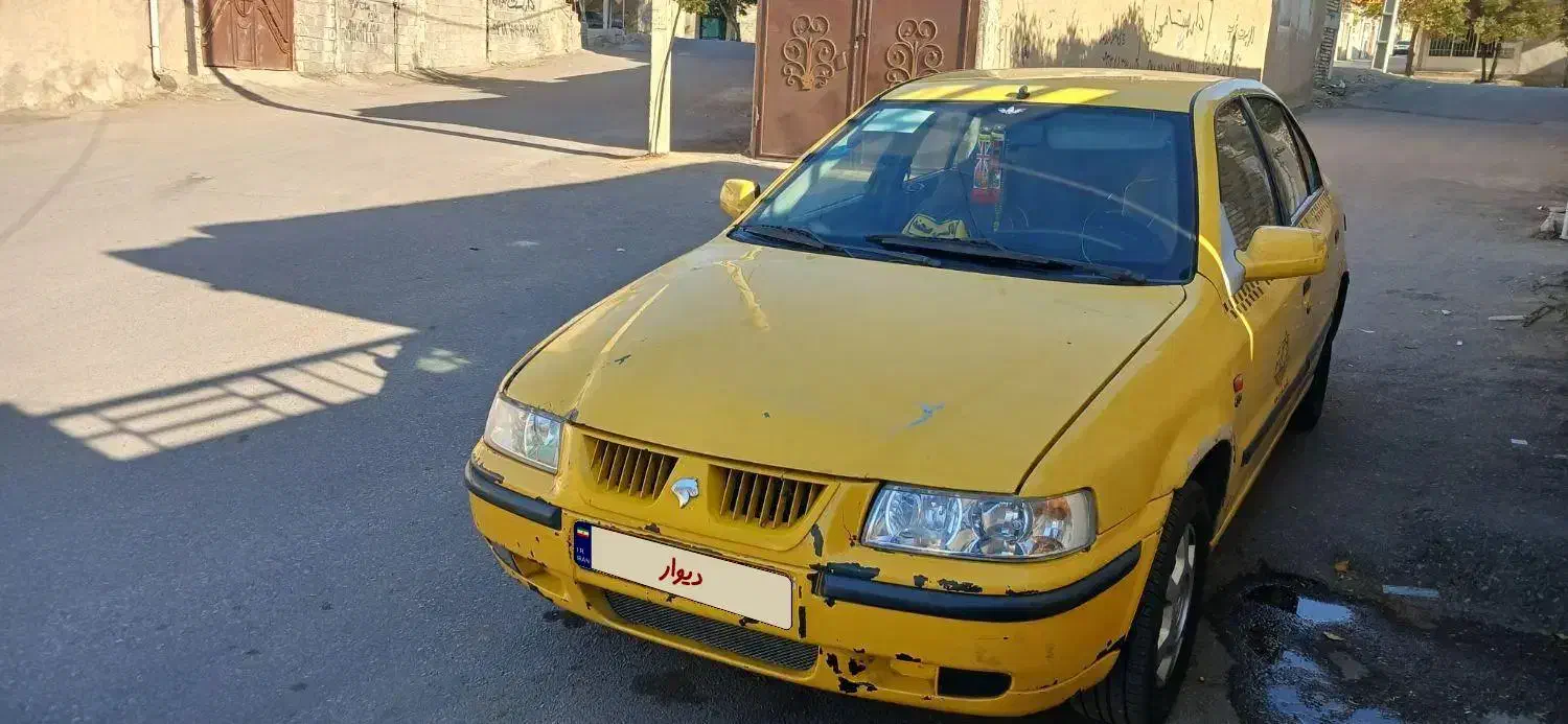 تاکسی سمند شهر صحنه|خودرو سواری و وانت|صحنه, |دیوار