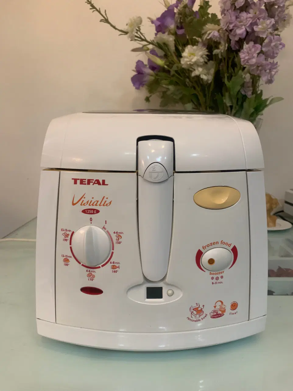 سرخکن اصل فرانسوی Tefal Visialis 1250 کاملاً نو|اجاق گاز و لوازم برقی پختوپز|تهران, کوی بیمه|دیوار