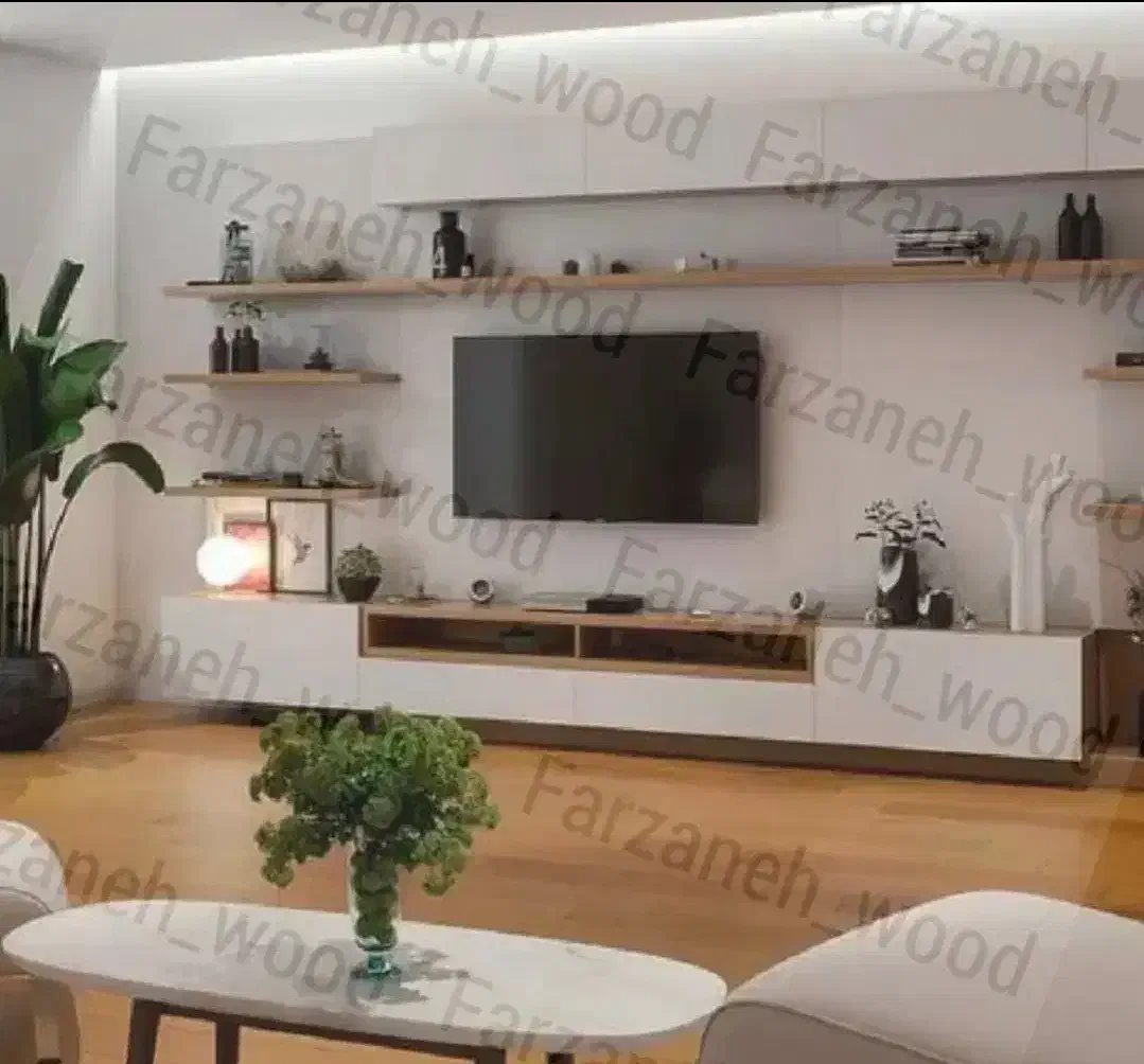 میز Led تی وی Lcd  دیوار پوش صفحه ترموود|میز تلویزیون|تهران, یافت آباد جنوبی|دیوار