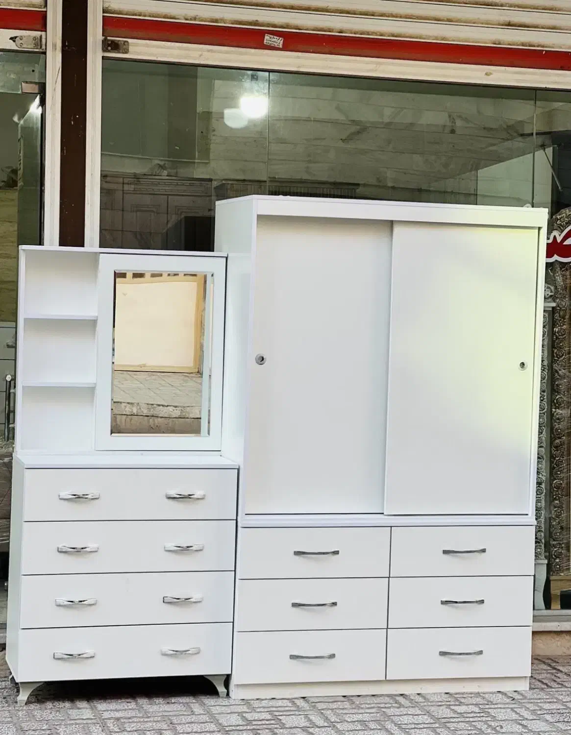 کمد سه درب lanop با باکس ریلی|جاکفشی، کمد، دراور|تهران, جنت‌آباد شمالی|دیوار