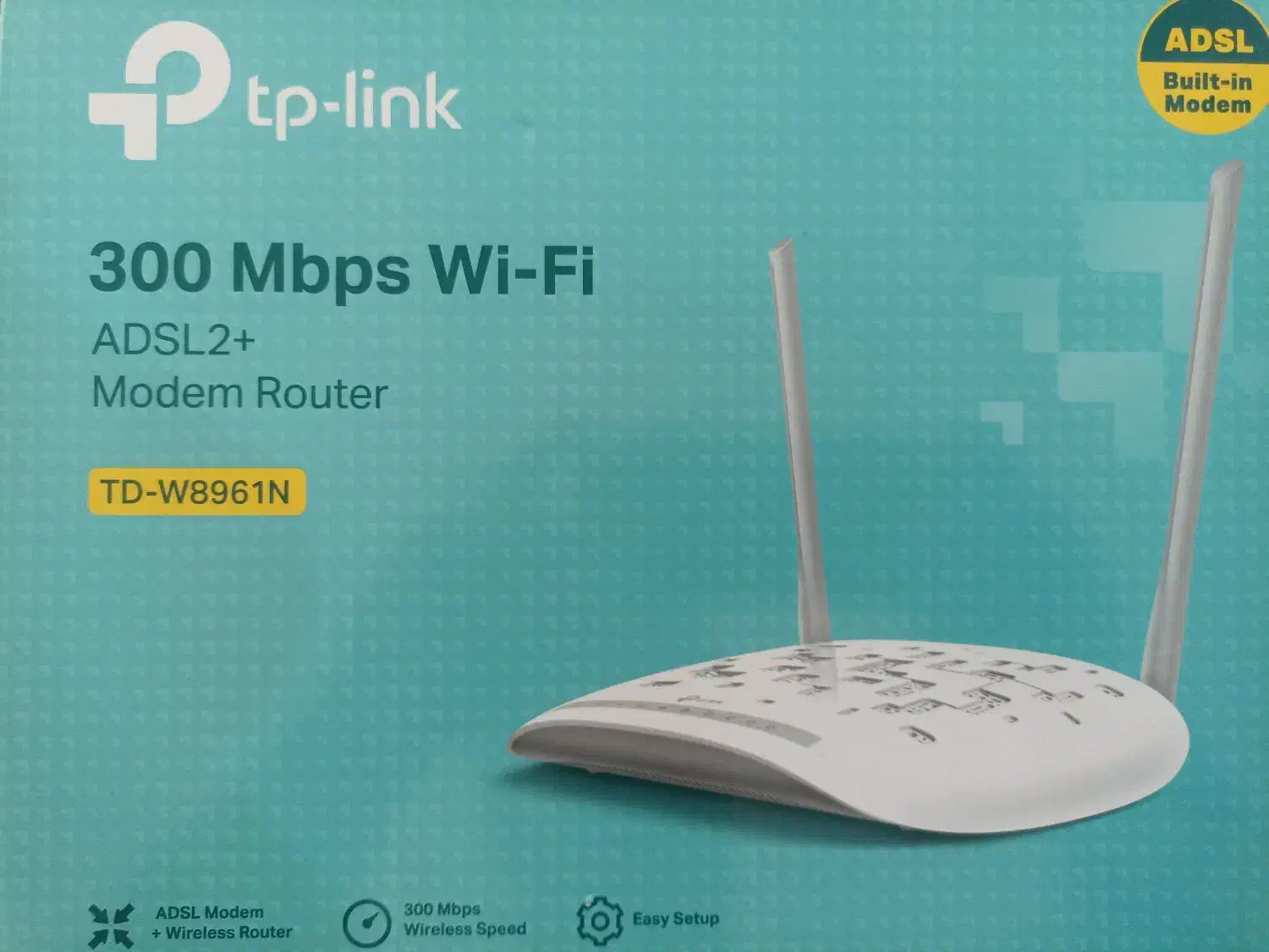 مودم روتر ADSLتی پی لینک+۲|مودم و تجهیزات شبکه|محمدشهر, همایون ویلا|دیوار