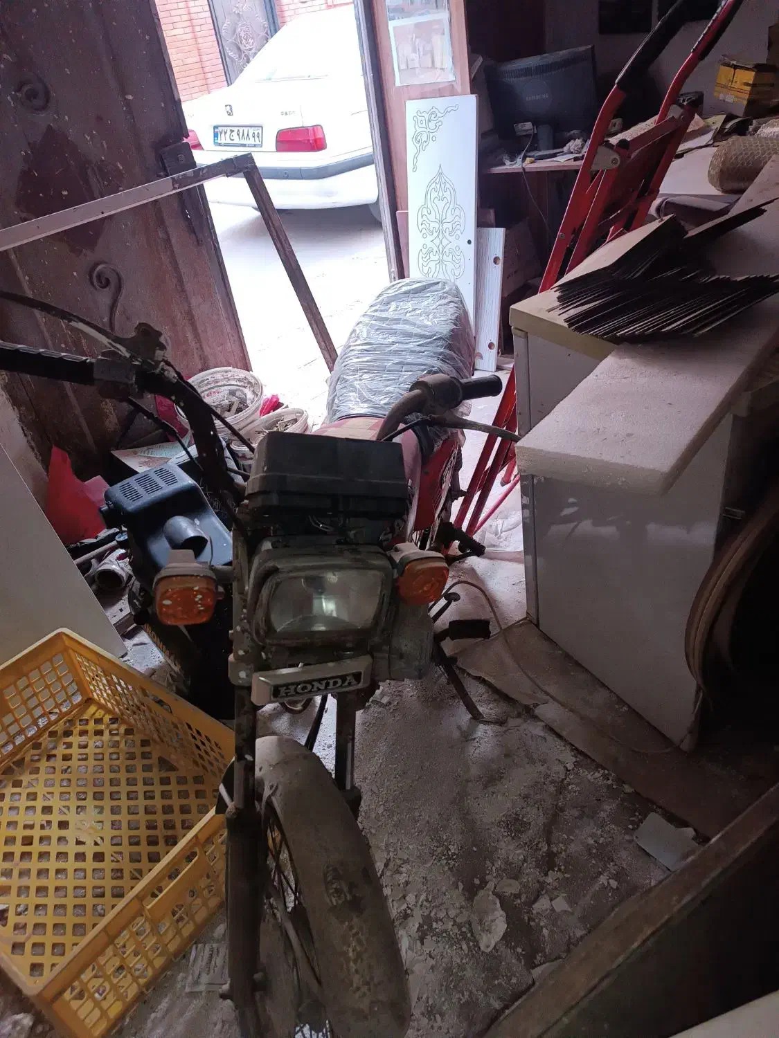 موتور مزایده مدل۹۰|موتورسیکلت|چهاردانگه (تهران), |دیوار