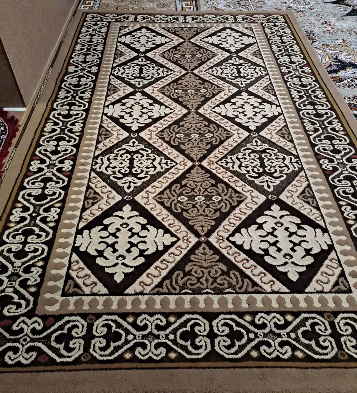 گلیم فرش ۶ متری|گلیم، جاجیم، گبه|هشتگرد, شهرک بعثت|دیوار