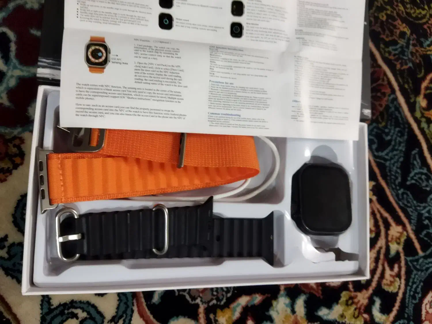 ساعت اپل واچ هوشمند با کارتون و دفترچه تخفیف|ساعت|مشهد, وحید|دیوار