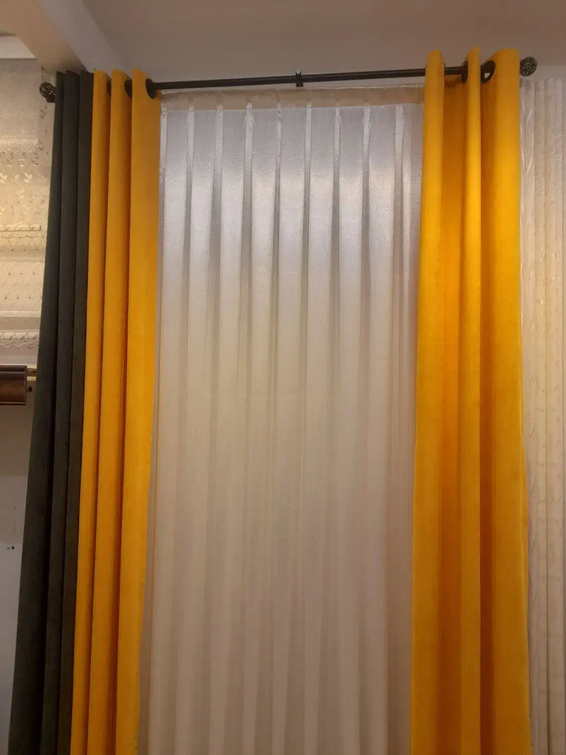 دوخت ونصب انواع پرده|پرده، رانر، رومیزی|تهران, امام حسین|دیوار