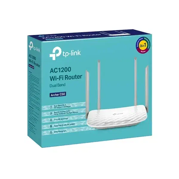 روتر بیسیم تی پی لینک TP-LINK مدل Archer C50|مودم و تجهیزات شبکه|تهران, مجیدیه|دیوار