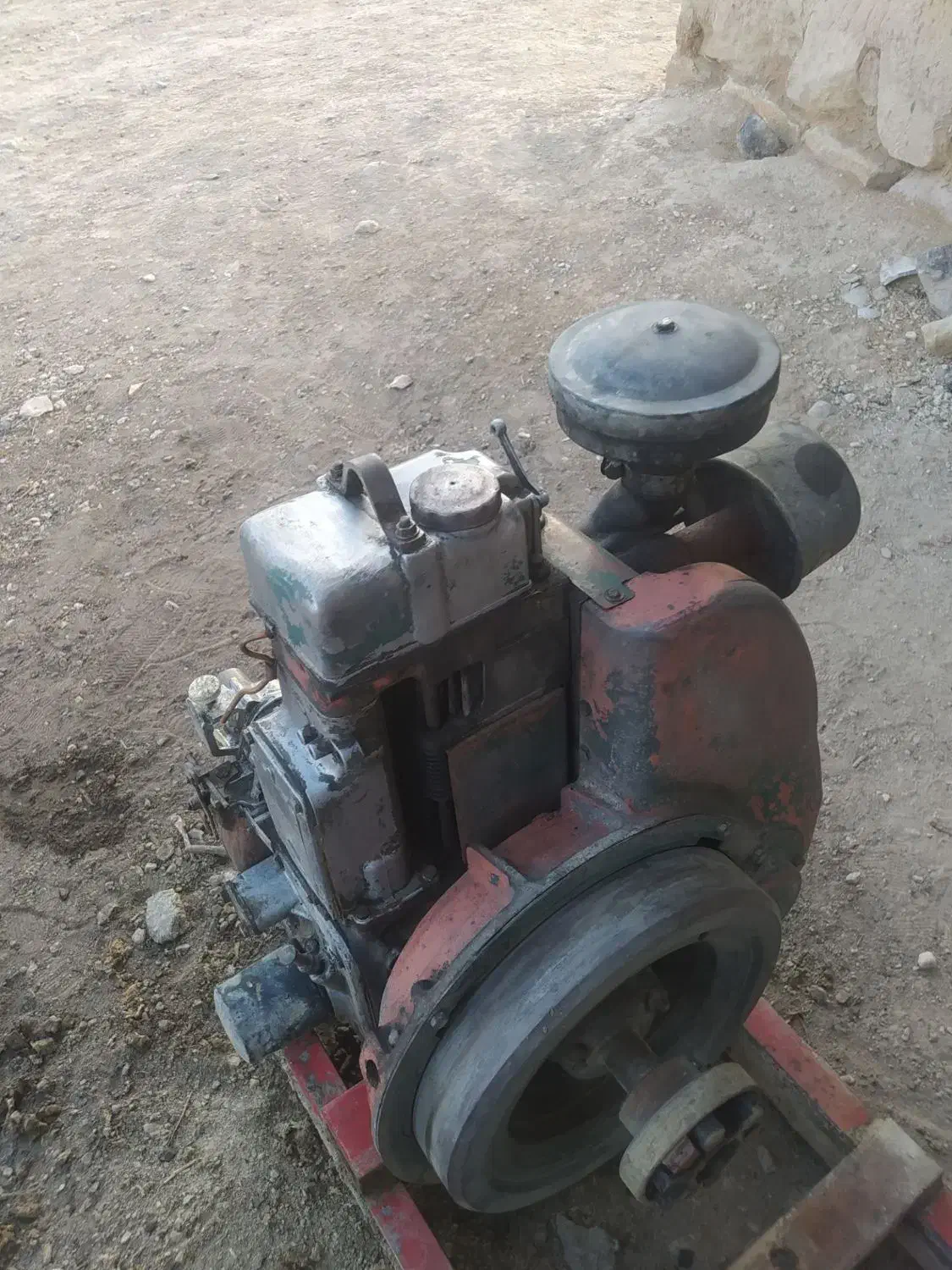 موتور هوایی تک سیلند انگلیس|ماشینآلات صنعتی|آشخانه, |دیوار