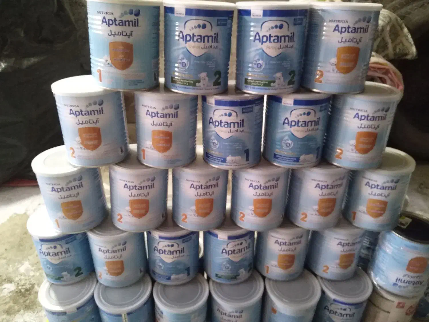 جعبه شیرخشک تعداد 40عدد|ظروف نگهدارنده، پلاستیکی، یک‌بارمصرف|سبزوار, قاضی زاد|دیوار