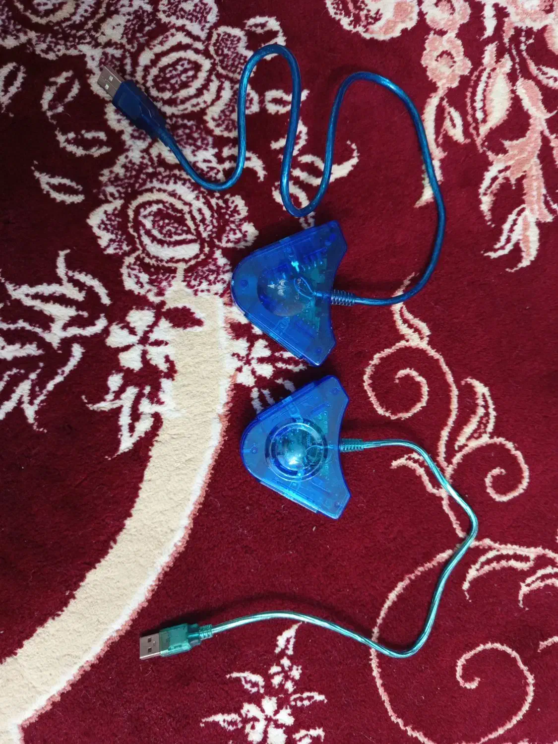 دو عدد تبدیل دسته پلی استیشن به usb|کنسول، بازی ویدئویی و آنلاین|قم, انسجام|دیوار