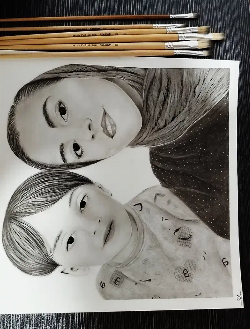 سیاهقلم|تابلو، نقاشی، عکس|آشتیان, |دیوار