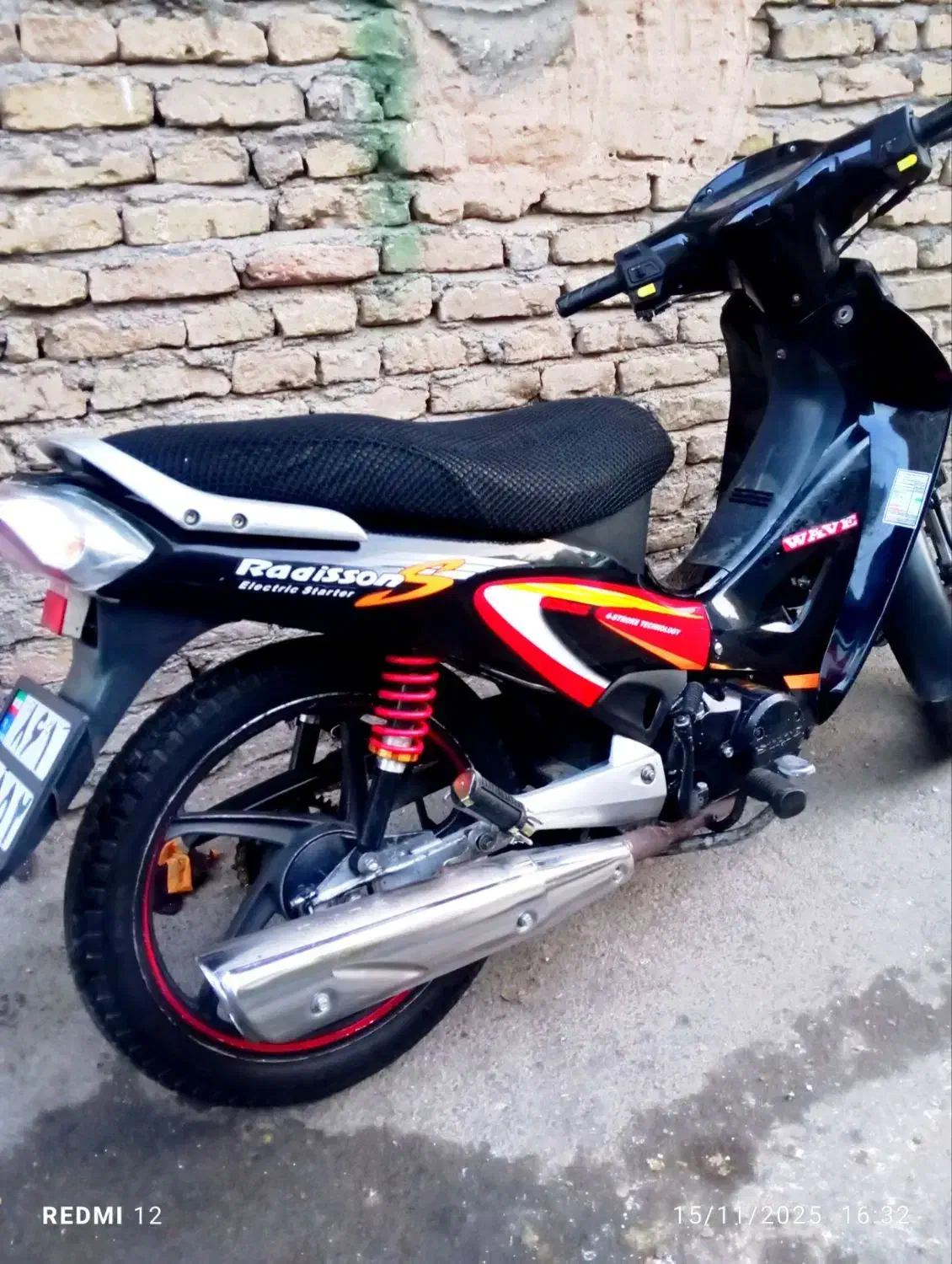 بی کلاچ تمیز|موتورسیکلت|مشهد, رده|دیوار