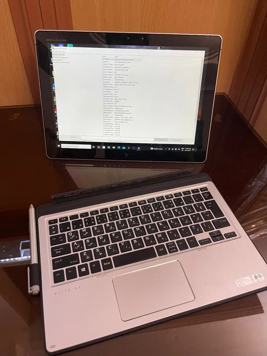 لبتاب hp تبلت شو لمسی|رایانه همراه|کرج, شهرک جهاننما|دیوار