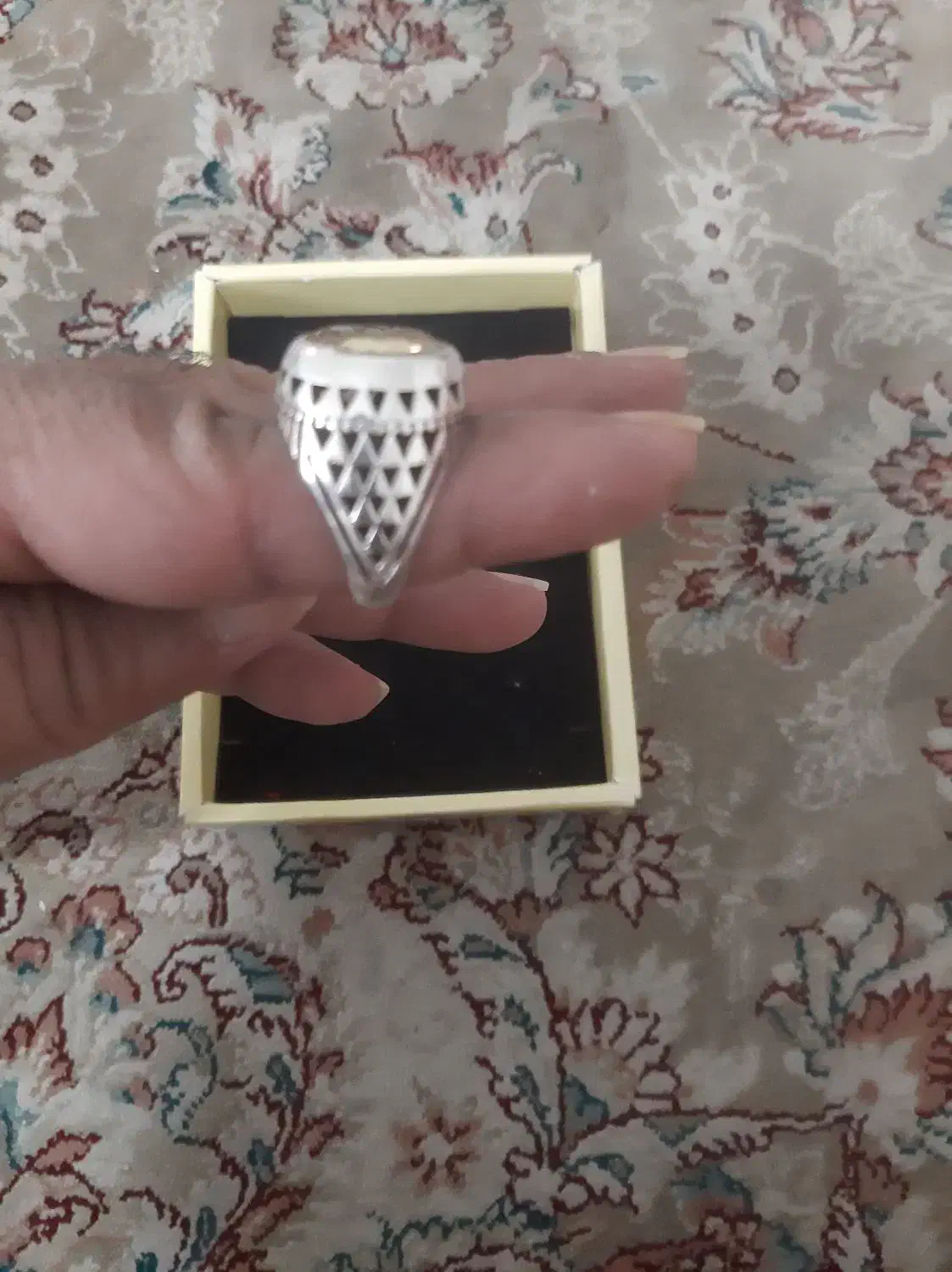 انگشتر نقره|جواهرات|چهارباغ, |دیوار