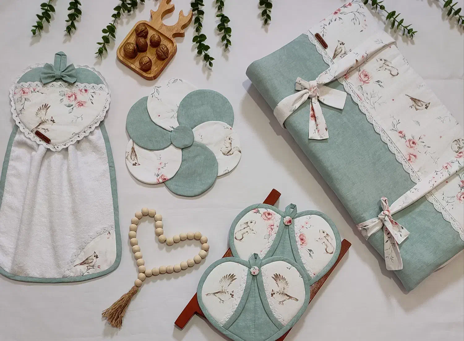 سرویس پارچه ای آشپزخانه|سفره، حوله، دستمال آشپزخانه|اقبالیه, |دیوار