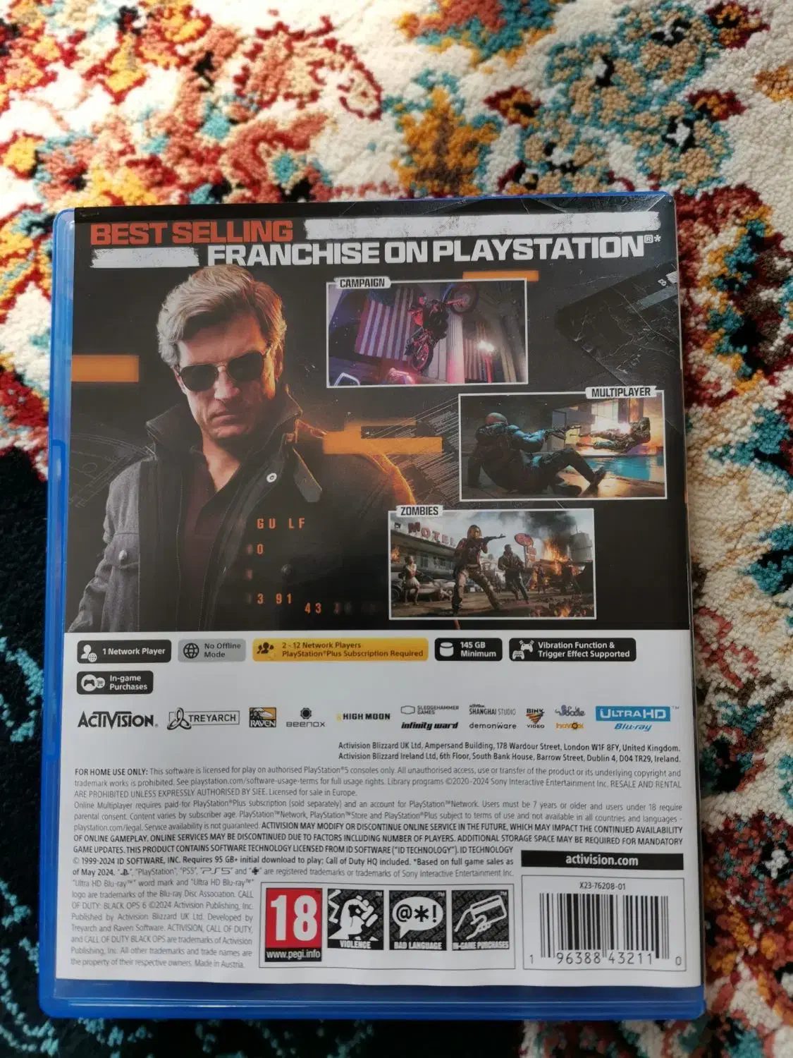 بازی کالاف دیوتی 6 PS5|کنسول، بازی ویدئویی و آنلاین|ساری, |دیوار