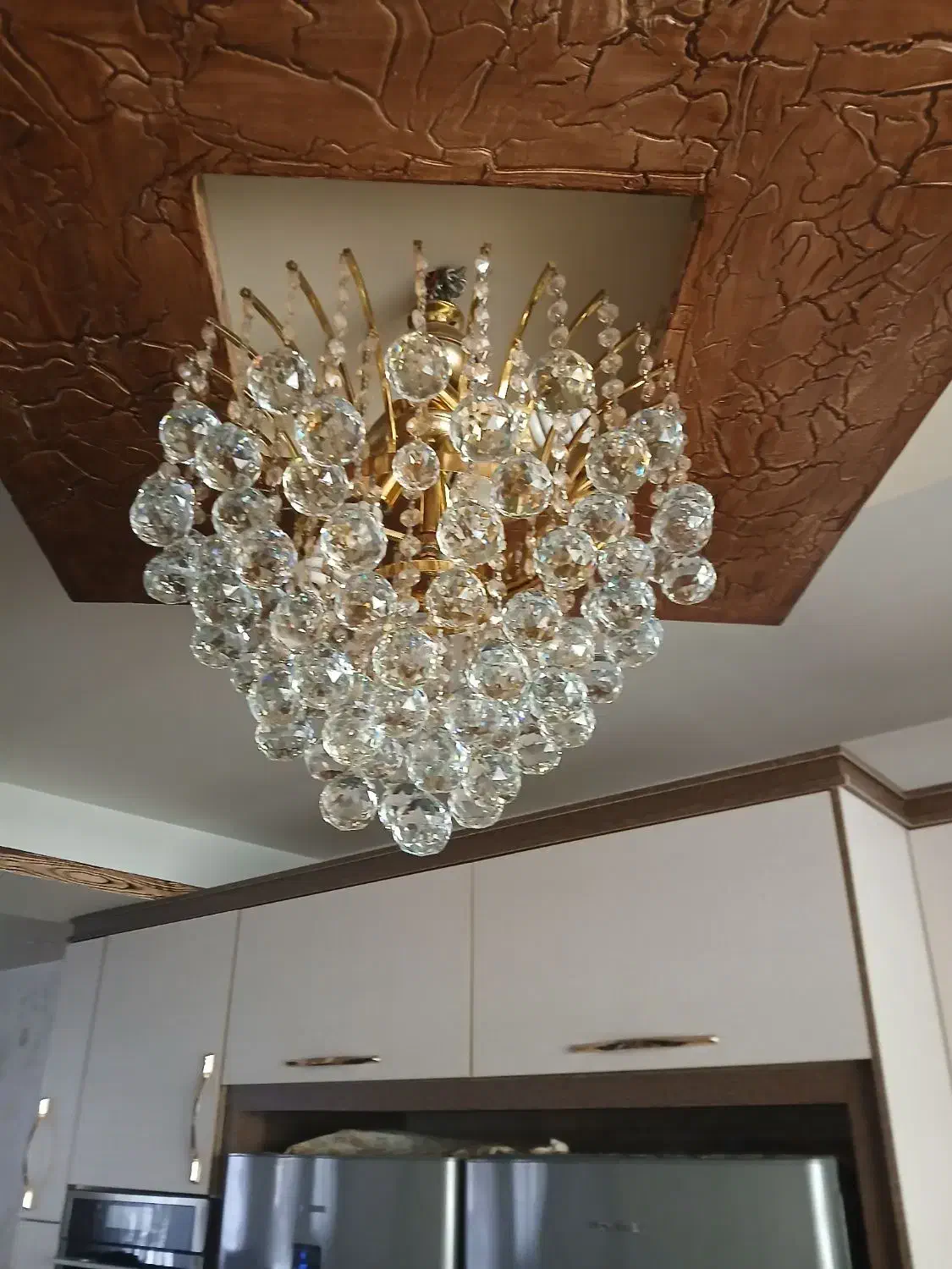 لوستر|لوستر و چراغ آویز|اراک, |دیوار