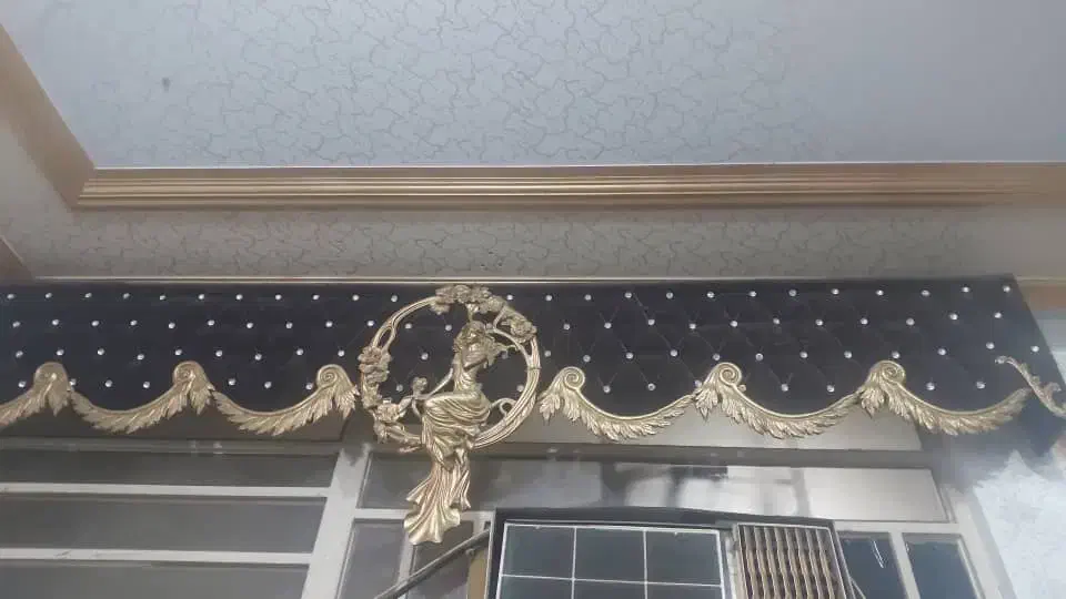 پرده همراه کتیبه و استر و طور کامل قواره بزرگ|پرده، رانر، رومیزی|اهواز, زندوکیلی|دیوار