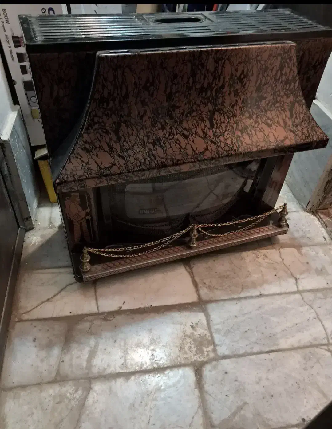 بخاری گازی مدل شومینه ای|بخاری، هیتر، شومینه|مشهد, شهرک لشکر (شهرک غرب)|دیوار