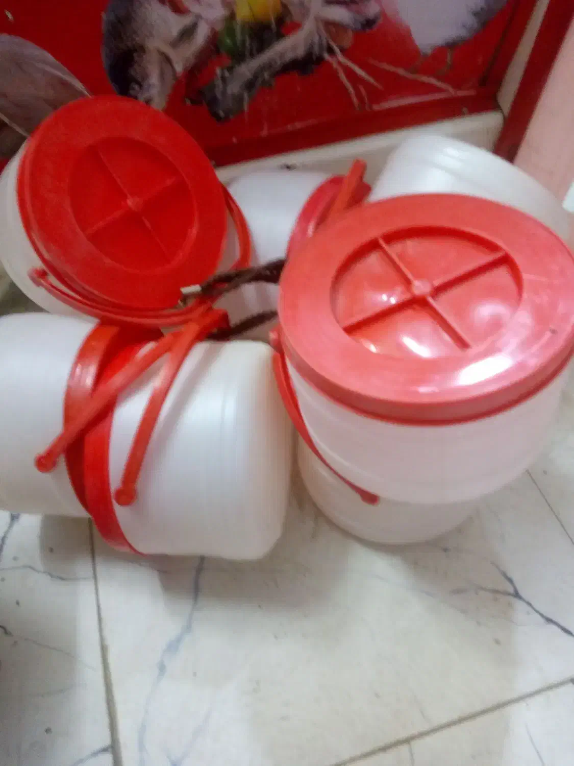 دبه نو|ظروف نگهدارنده، پلاستیکی، یک‌بارمصرف|اصفهان, شیخ اشراق|دیوار