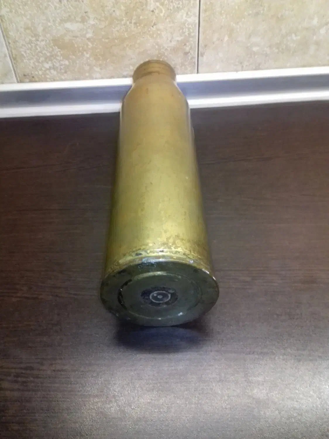 گلدان برنجی قدیمی پوکه و نوستالوژی زمان دفاع مقدس|صنایع دستی و سایر لوازم تزئینی|تهران, هفده شهریور|دیوار