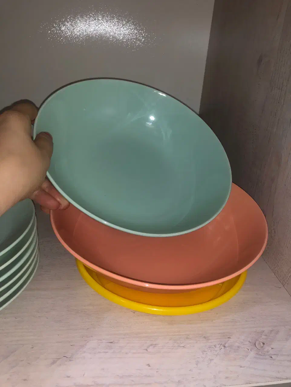 سرویس دورنگ|ظروف سرو و پذیرایی|رودهن, |دیوار