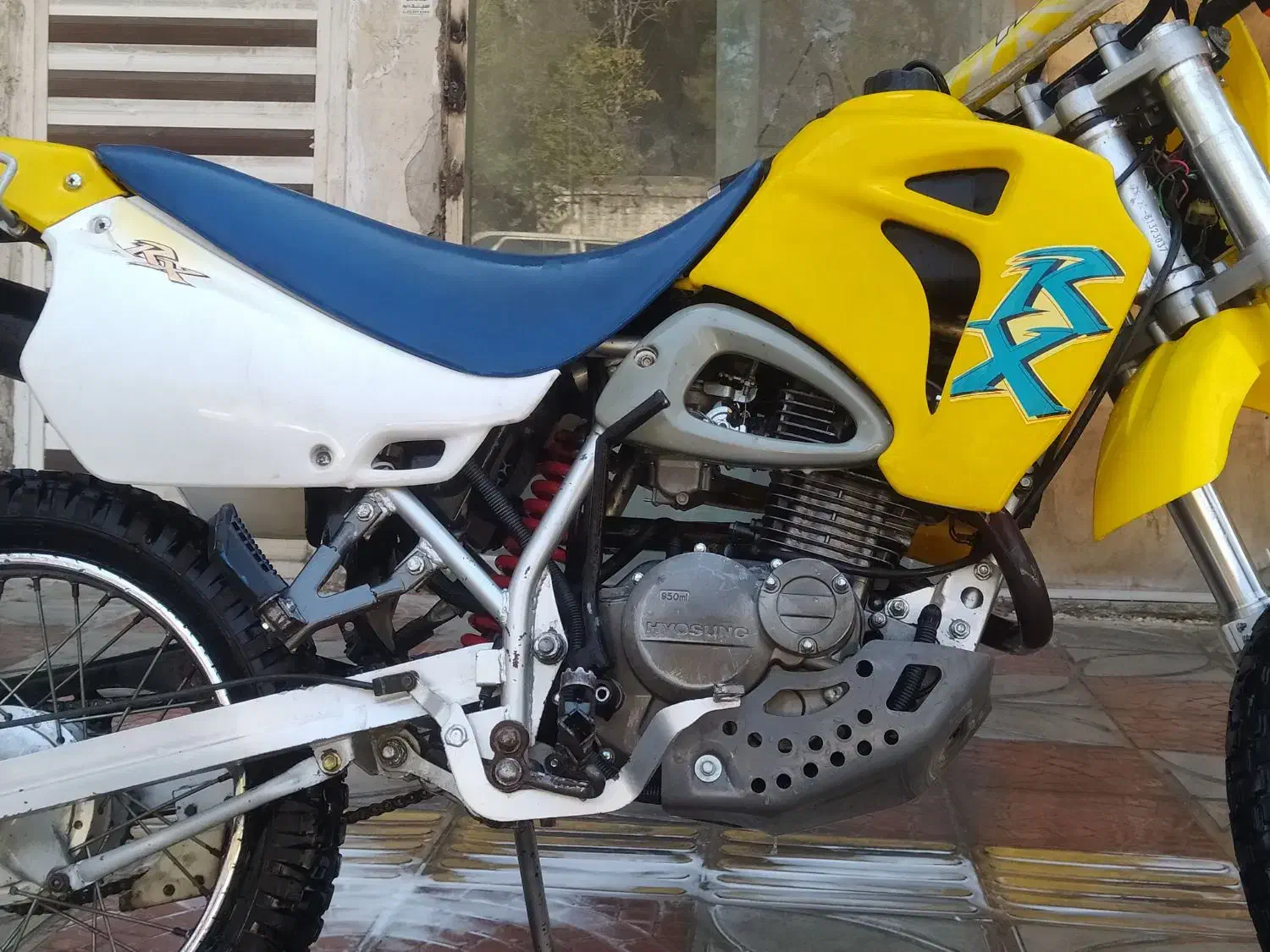 موتور تریل هیوسانگ|موتورسیکلت|مینودشت, |دیوار