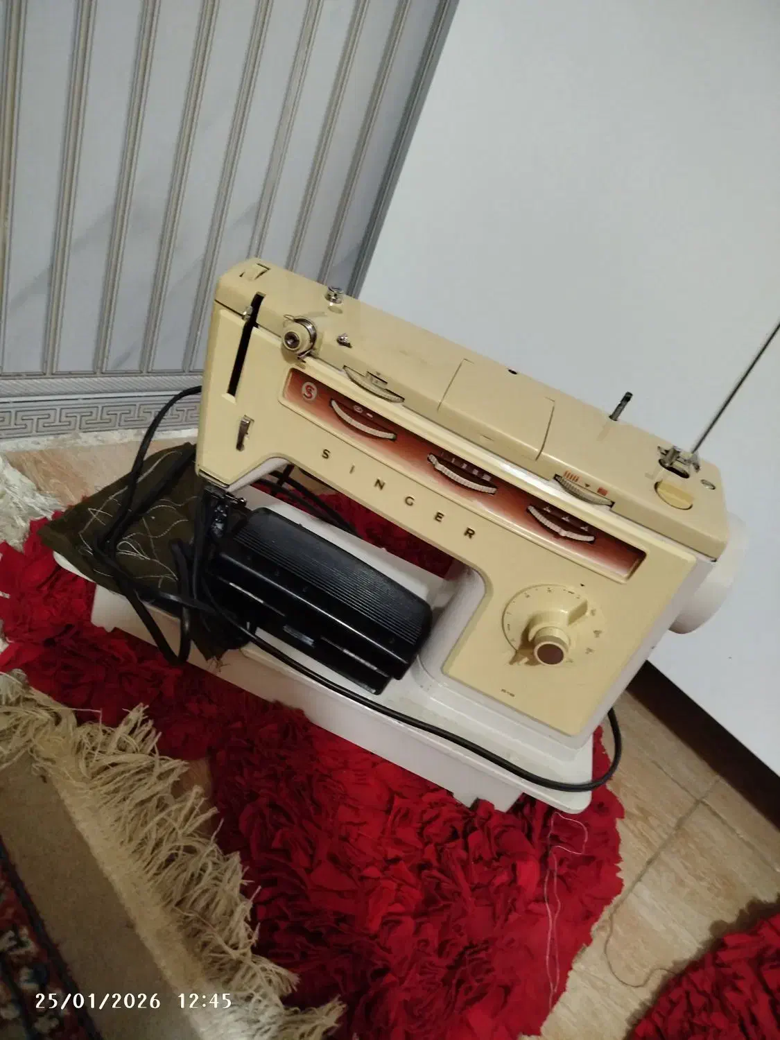 چرخ خیاطی سینگر درحد نو|چرخ خیاطی و ریسندگی|پاکدشت, حصار امیر|دیوار