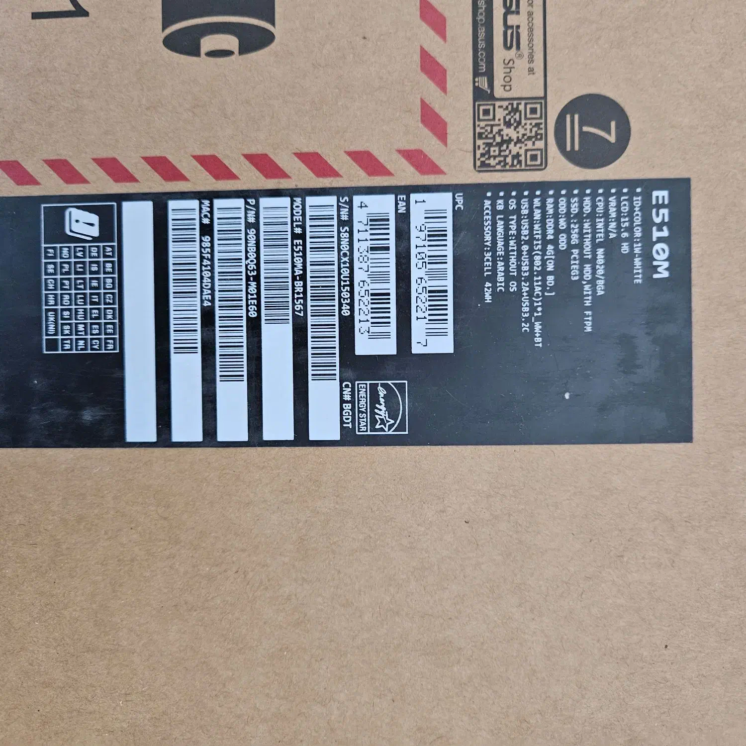 لپتاپ asus e510m|رایانه همراه|تهران, تهرانپارس غربی|دیوار