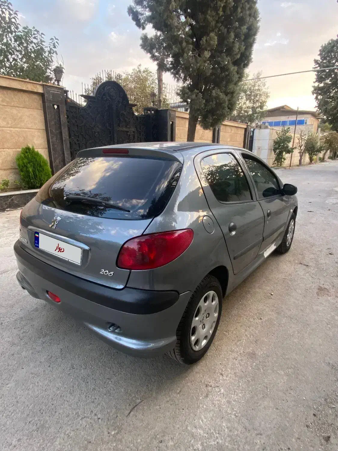 206 خاکستری مدل ۹۹|خودرو سواری و وانت|محمدشهر, محمدشهر|دیوار