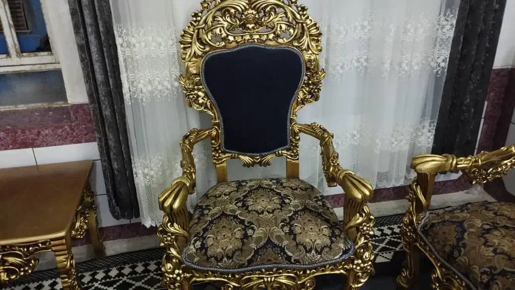 مبل سلطنتی پنجه شیری|مبلمان خانگی و میز عسلی|شیراز, امام حسین|دیوار
