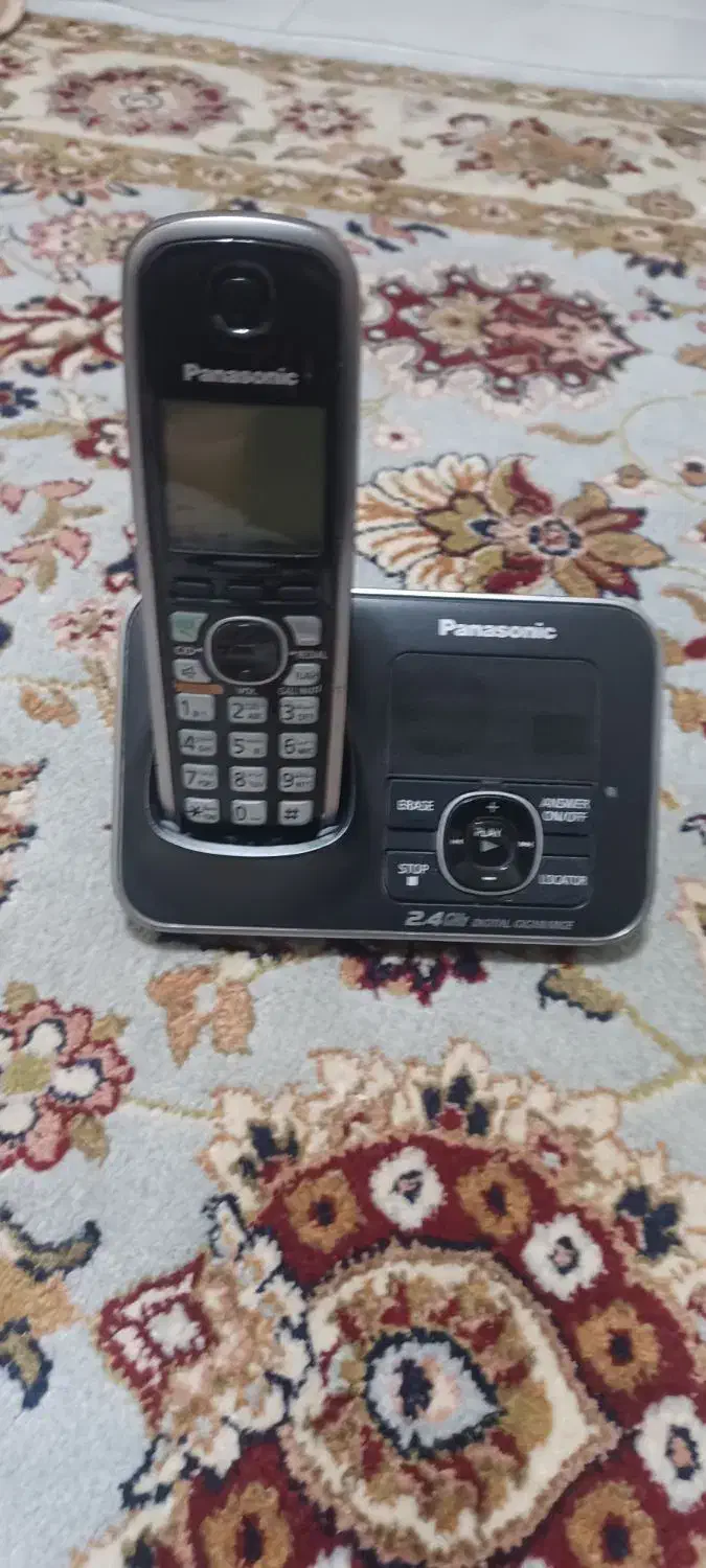 گوشی بیسیم پاناسونیک سالم اصلا استفاده نشده|تلفن رومیزی|میاندوآب, |دیوار