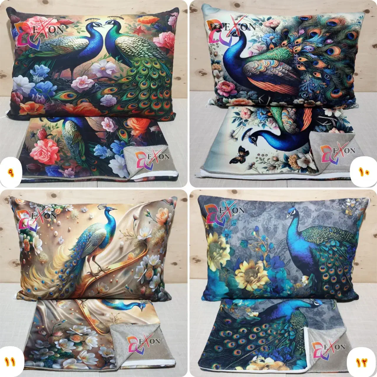 روبالشتی مخمل پورشه سه بُعدی|رختخواب، بالش، پتو|رامهرمز, |دیوار