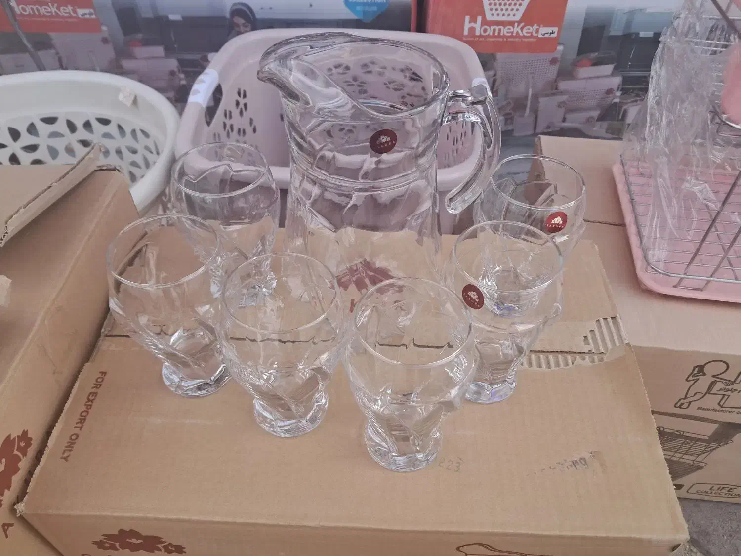 پارچ لیوان|ظروف سرو و پذیرایی|رزن, |دیوار