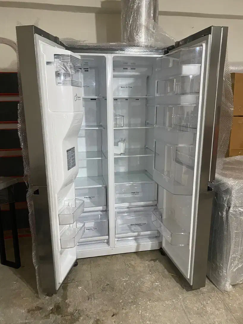 یخچال ساید بای ساید ال جی مدل j247 سیلور|یخچال و فریزر|تهران, دریاچه شهدای خلیج فارس|دیوار