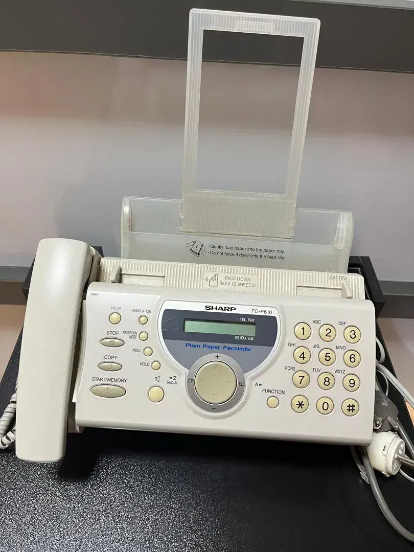 یک عدد فاکس شارپ|پرینتر، اسکنر، کپی، فکس|رودسر, |دیوار