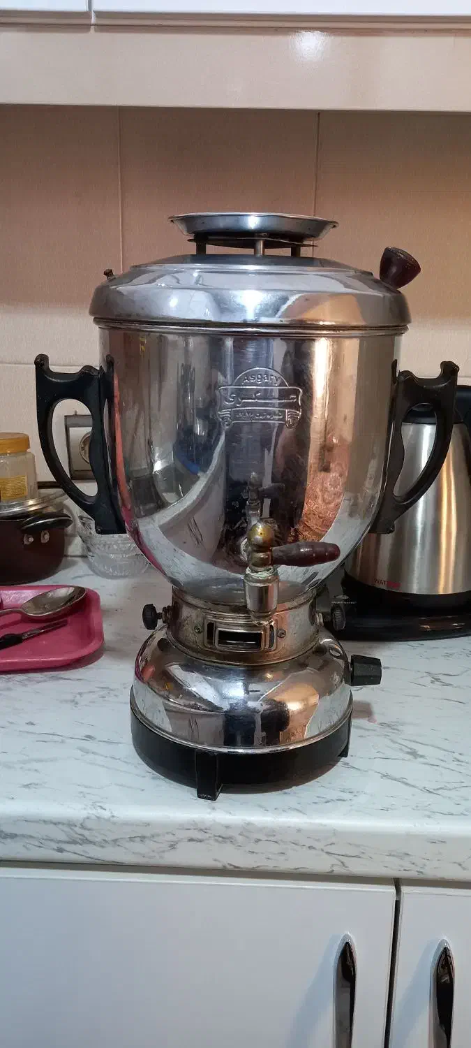 سماور گازی ۴ لیتری|سماور، چای‌ساز، قهوه‌ساز|همدان, |دیوار