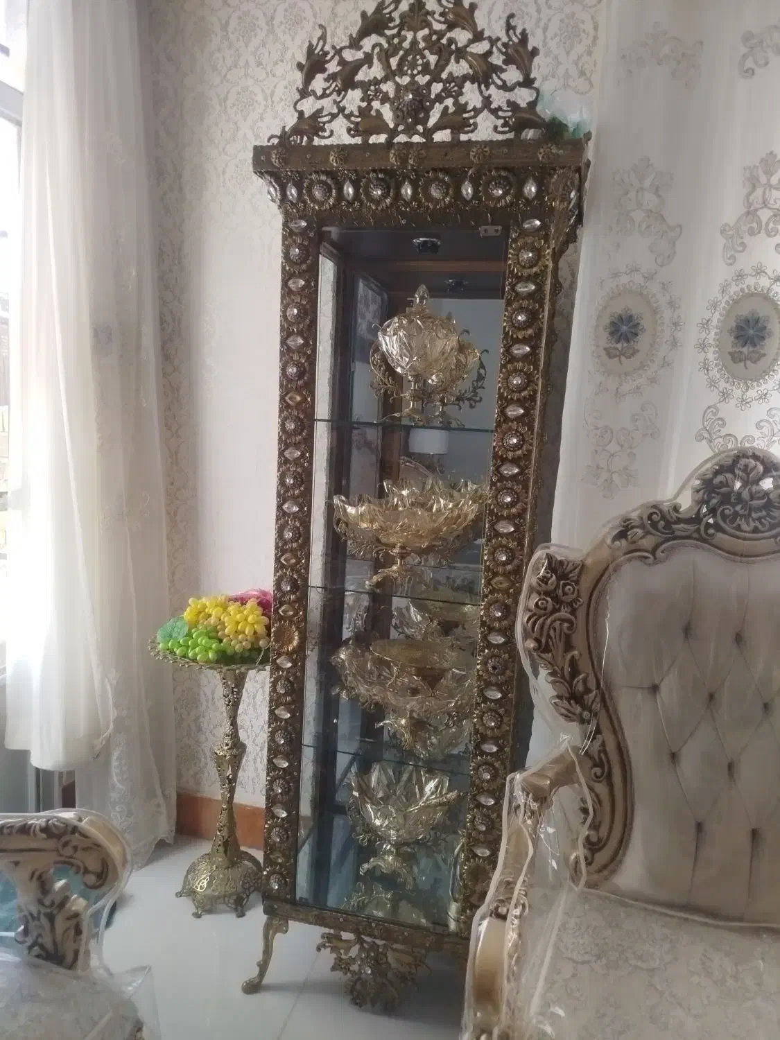 بوفه برنز|بوفه، ویترین، کنسول|ملایر, |دیوار