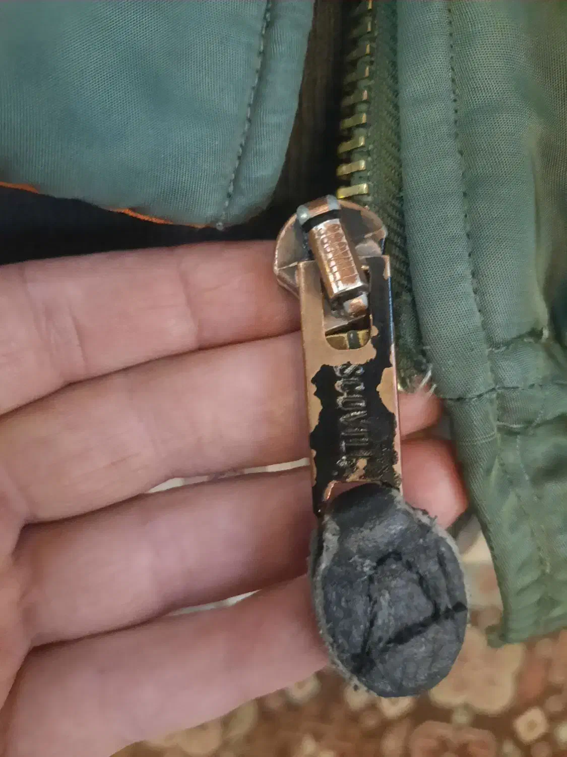 فروش کاپشن خلبانی امریکایی اصل . مارک اسکاویل .|لباس|تهران, ایرانشهر|دیوار