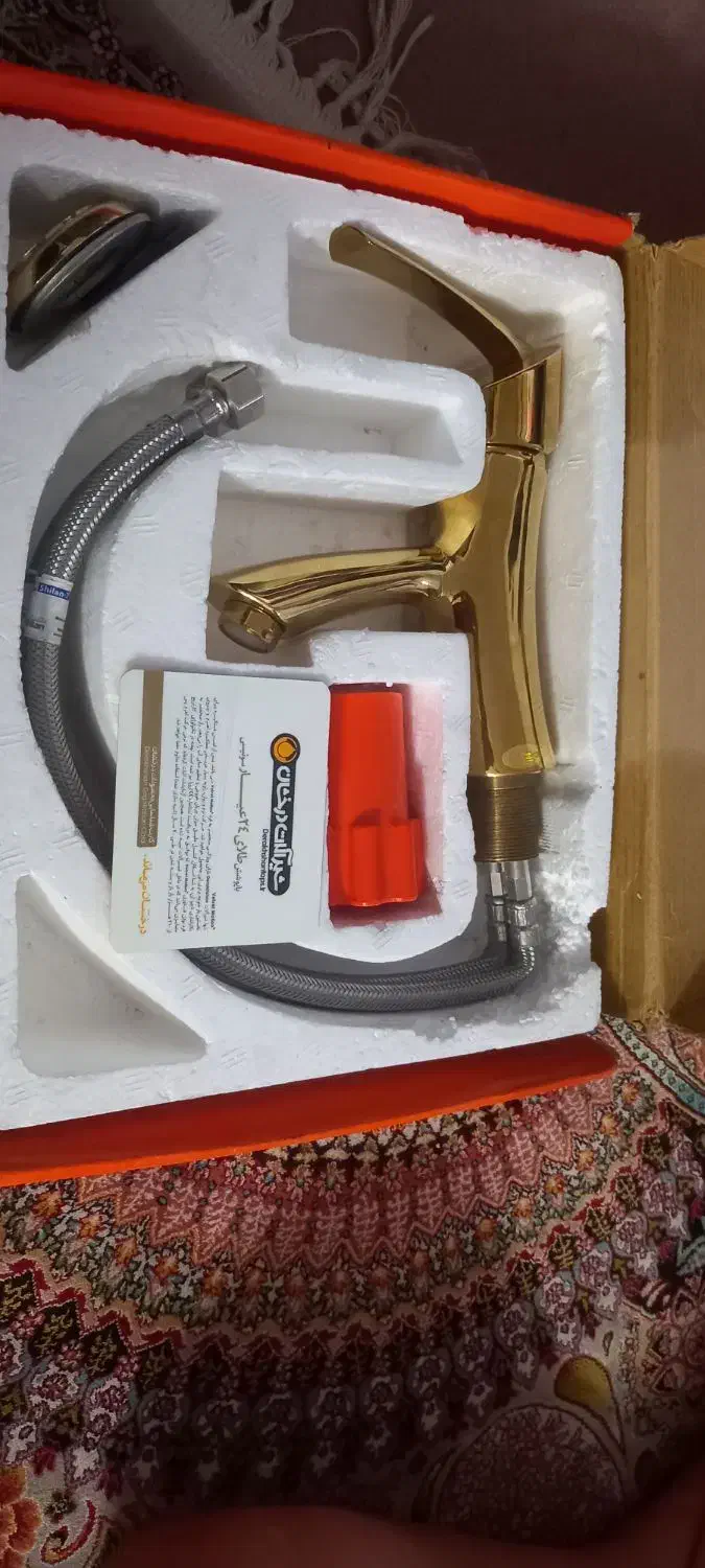 شیر روشویی درخشان|لوازم سرویس بهداشتی|ورامین, خیر آباد|دیوار