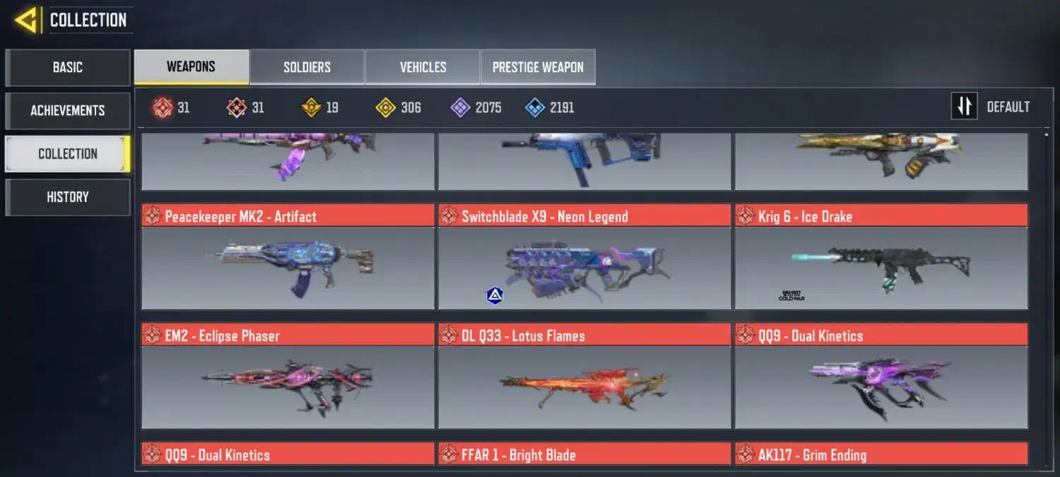 اکانت کالاف دیوتی موبایل|کنسول، بازی ویدئویی و آنلاین|بوشهر, |دیوار