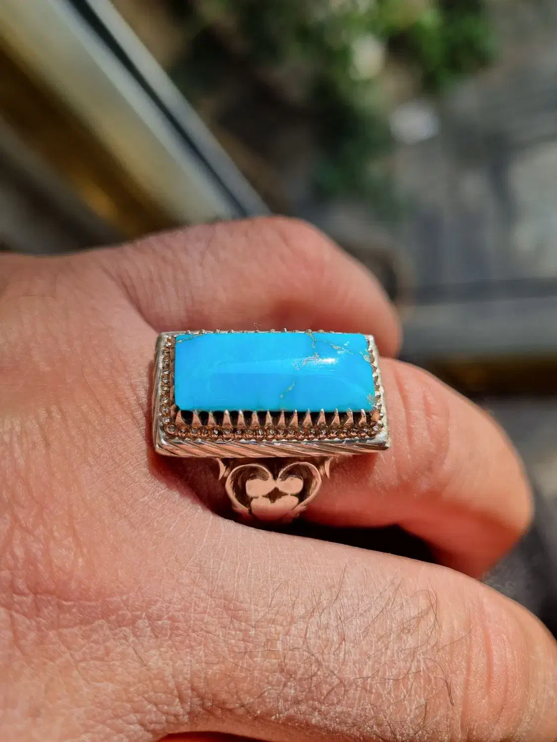 فیروزه آبی نیشابوری فاخر و بی همتا|جواهرات|تهران, سلسبیل شمالی|دیوار