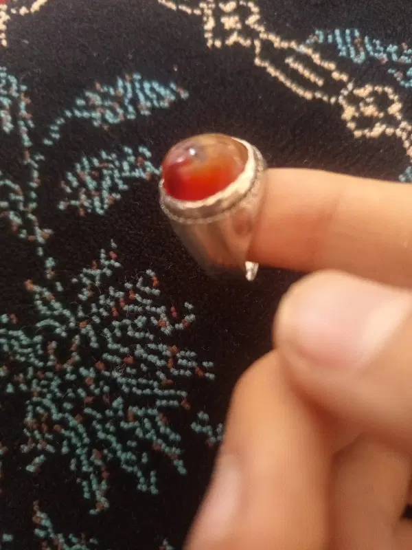 انگشتر نقره و سنگ جواهر|جواهرات|تهران, شهرک دانشگاه|دیوار