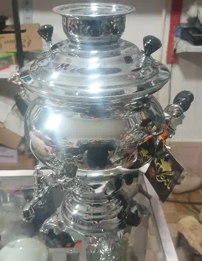 سماور کوره دار ۶ لیتر ماندگار|سماور، چایساز، قهوهساز|نسیمشهر, |دیوار