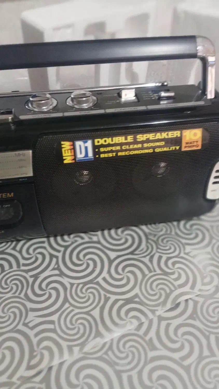 رادیو ضبط سونی آنتیک|سیستم صوتی خانگی|خمین, |دیوار